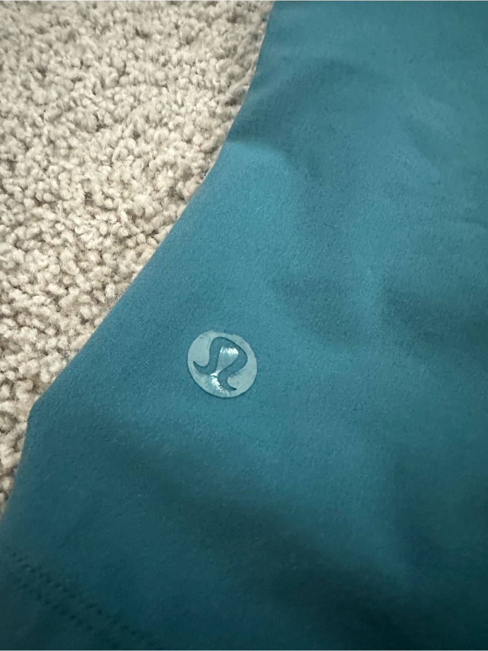 Men's Lulu lemon pool shorts Teal XL 7 inch length - Picture 3 of 4
